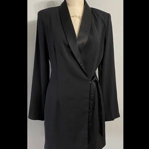 BLACK BLAZER DRESS